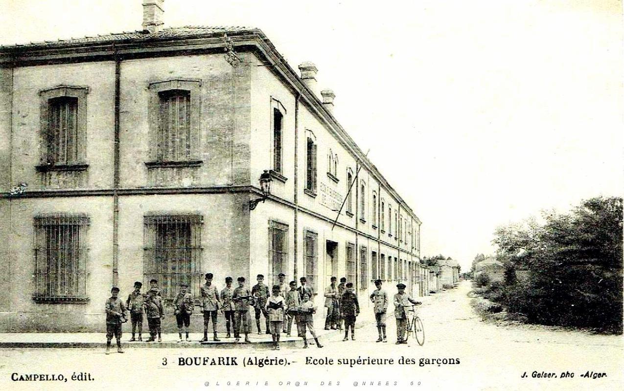 1799- Boufarik - Ecole superieure des Garcons - 1922.jpg